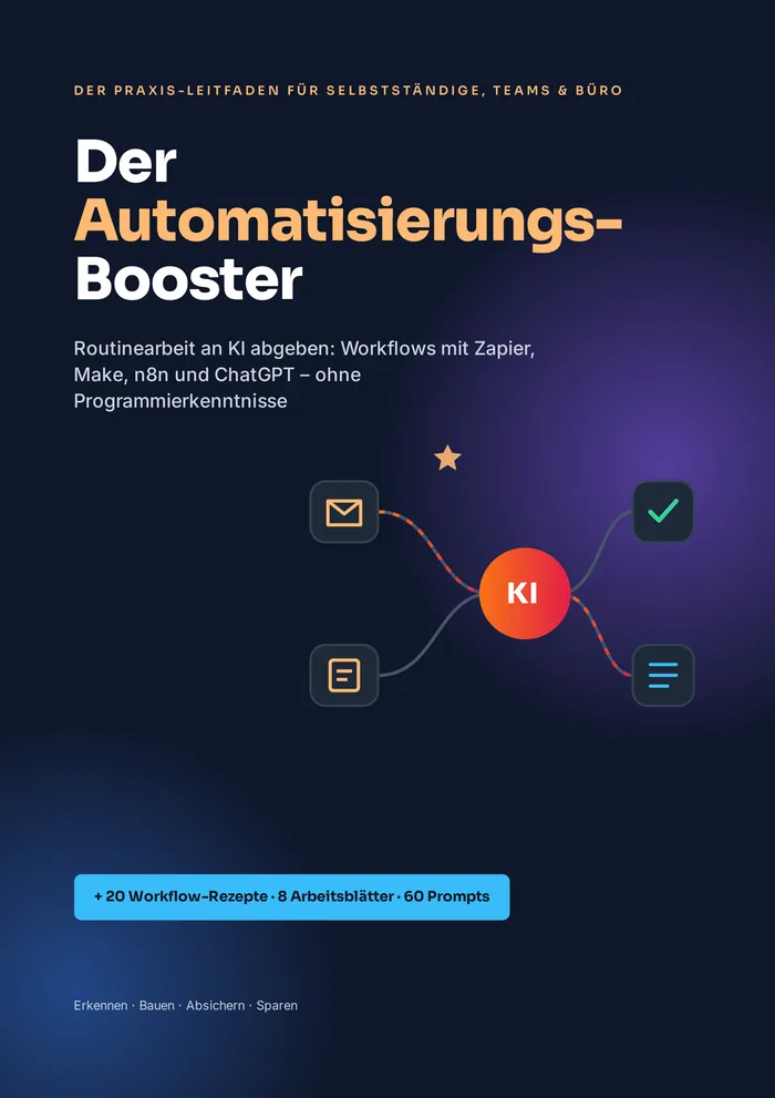 Titelseite von Der Automatisierungs-Booster