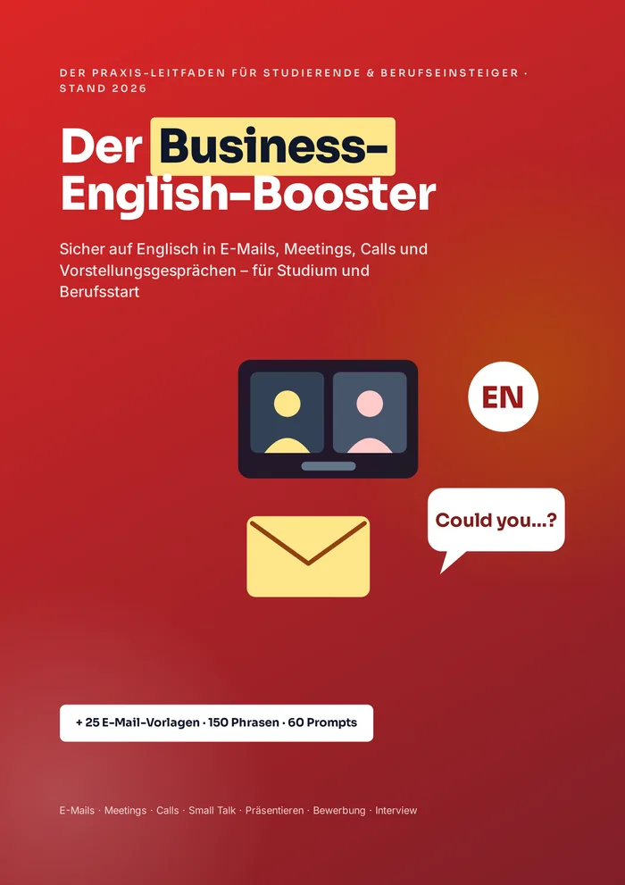 Titelseite von Der Business-English-Booster