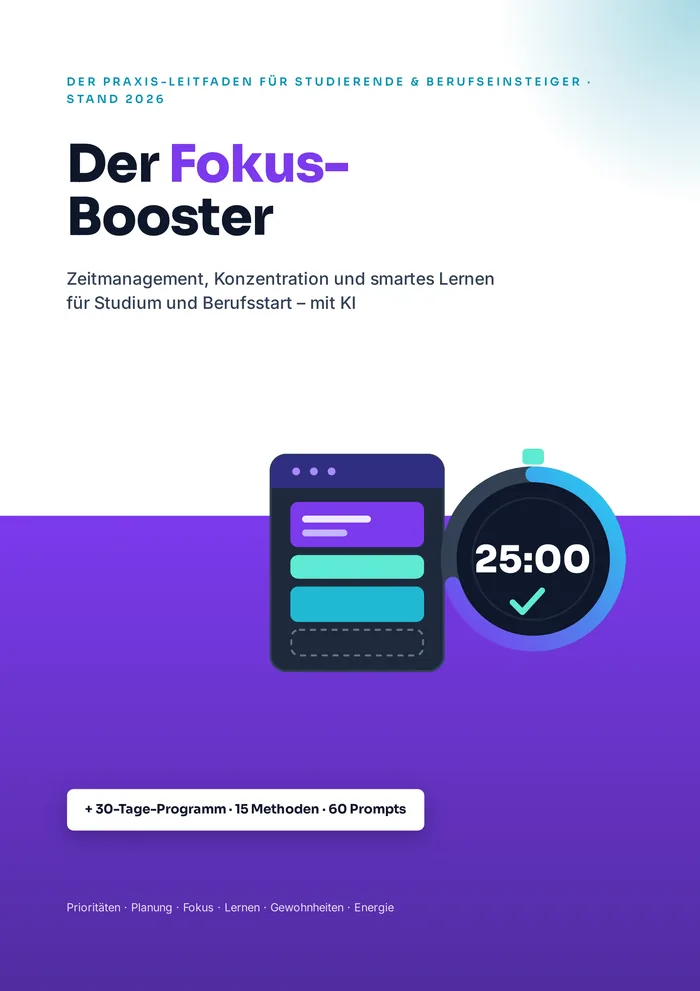 Titelseite von Der Fokus-Booster