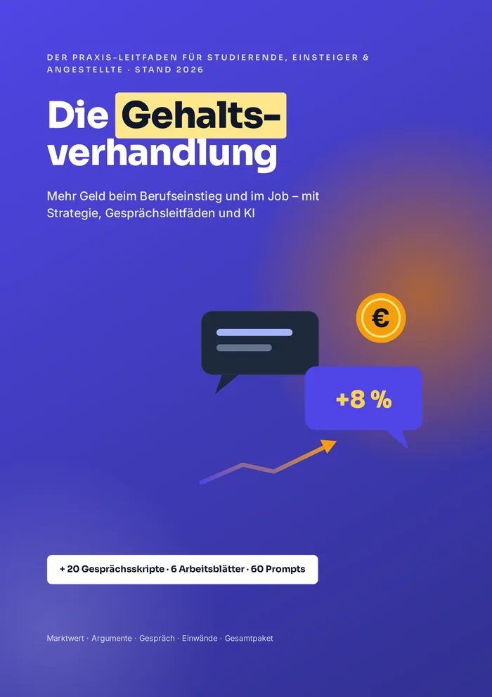 Titelseite von Die Gehaltsverhandlung