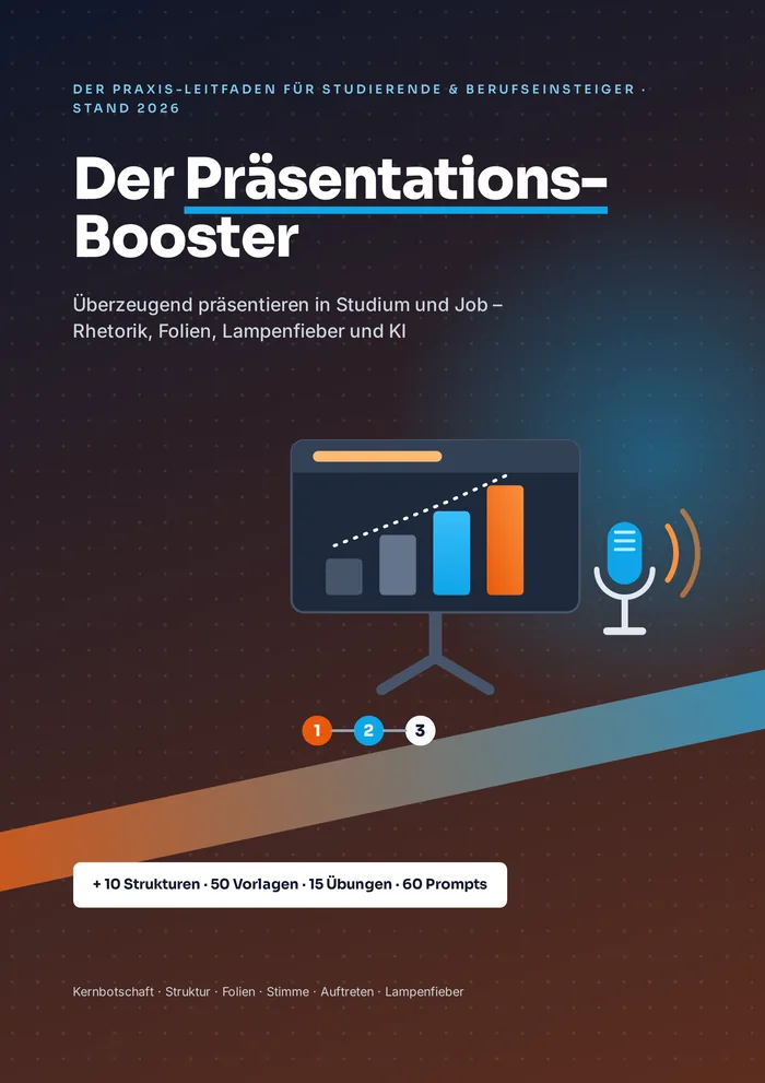 Titelseite von Der Präsentations-Booster