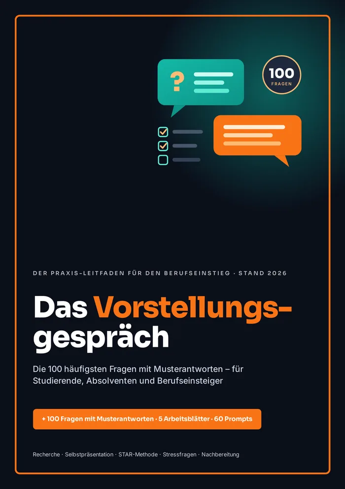 Titelseite von Das Vorstellungsgespräch